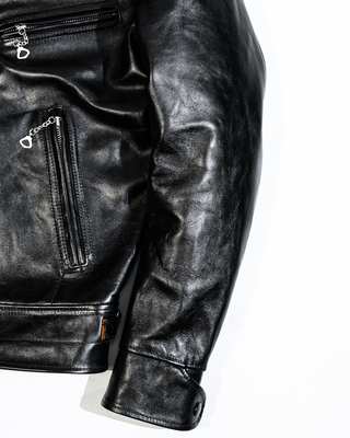 Tea core horsehide Mulholland jacket