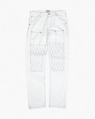Lot. 2421 15oz Double Knee White Denim
