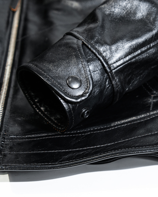 Tea core horsehide Mulholland jacket