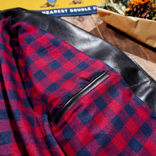 Italian cowhide J-24 riding jacket