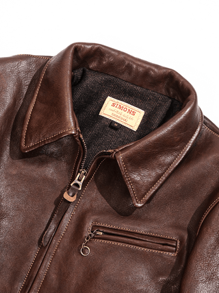 CHP Motorcycle Jacket - Brake House - Seal Brown - 14