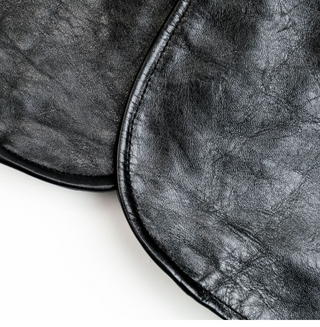Tea core horsehide brakeman car coat