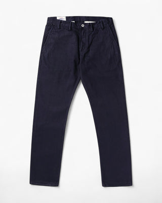 14oz Double Dyed Denim Field Chino - Blue Black