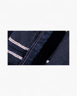 14oz Double Dyed Denim Field Chino - Blue Black