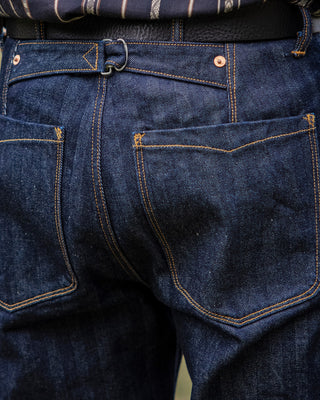 Buckleback 1940s 15oz Herringbone Selvedge Denim