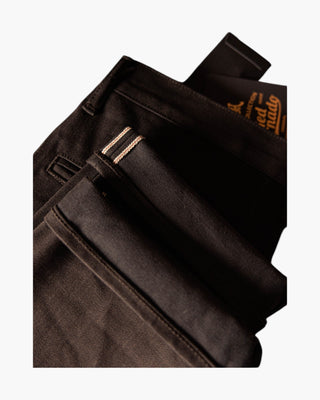 14.5oz Double Dyed Denim Field Chino - Black