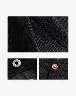 14.5oz Double Dyed Denim Field Chino - Black