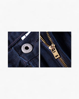 14oz Double Dyed Denim Field Chino - Blue Black