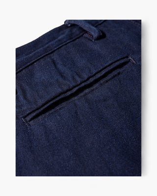 14oz Double Dyed Denim Field Chino - Blue Black