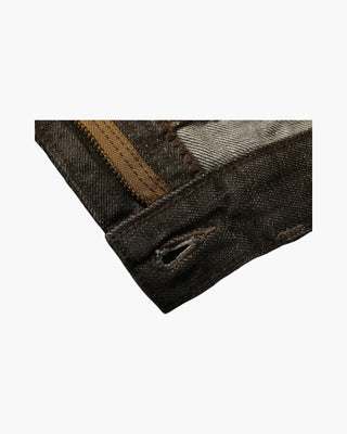 701 13.3oz Khaki Green Selvedge Denim - Snakepit Collection
