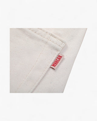 15oz Off-White Selvedge Denim - 3 Fits