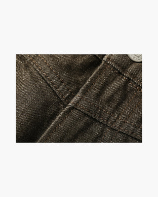 701 13.3oz Khaki Green Selvedge Denim - Snakepit Collection