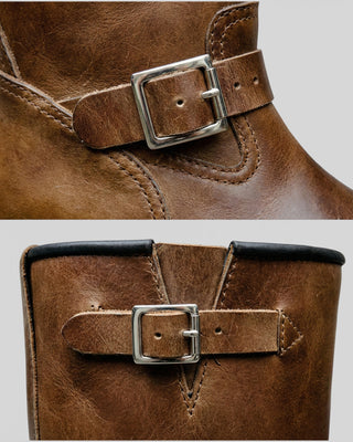 Leather Engineer Boots 2660 - Horween and VIBRAM® outsole (CUSTOM) - Brake House - 4 - 8