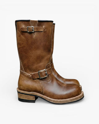 Leather Engineer Boots 2660 - Horween and VIBRAM® outsole (CUSTOM) - Brake House - 4 - 6