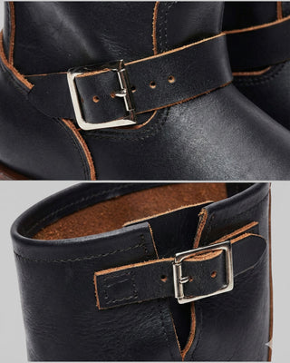 Leather Engineer Boots 2690 - Horween and VIBRAM® outsole (CUSTOM) - Brake House - 4 - 5