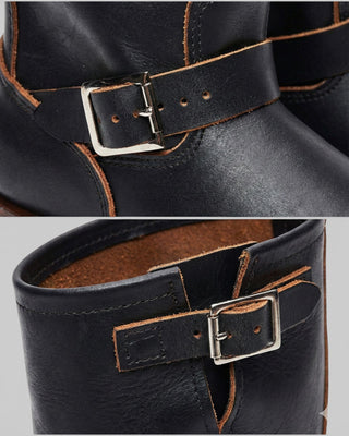 Leather Engineer Boots 2690 Build Your Own - buckle detail