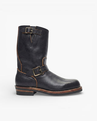 Leather Engineer Boots 2690 - VIBRAM® outsole (CUSTOM) - Brake House - Dark Brown - 1