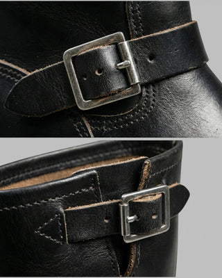 Leather Engineer Boots 3530 - VIBRAM® outsole - Brake House - Black - 4