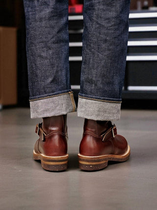 Leather Engineer Boots 2690 - Brake House - Dark Brown - 7