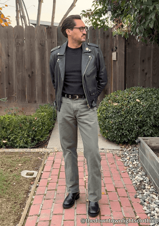 Leather Engineer Boots 3450 - VIBRAM® outsole - Brake House - Black - 14