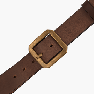 Garrison Heavy Leather Belt - Brake House - 100cm(W29–30) - 8