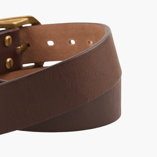 Garrison Heavy Leather Belt - Brake House - 100cm(W29–30) - 10