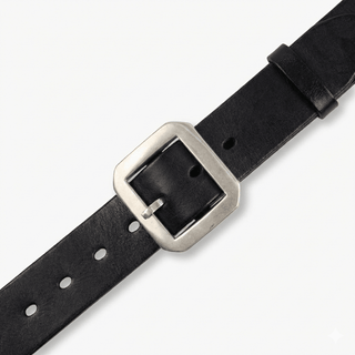 Garrison Heavy Steel Leather Belt - Brake House - 95cm(W27–28) - 4