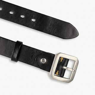 Garrison Heavy Steel Leather Belt - Brake House - 95cm(W27–28) - 5