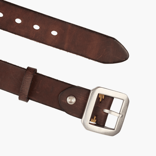 Garrison Heavy Steel Leather Belt - Brake House - 95cm(W27–28) - 9