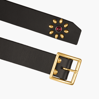 Garrison Studded Leather Belt - Brake House - 105cm(W31–32) - 5