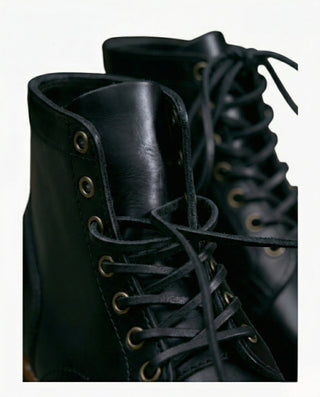 Flat Cap toe service boots 3902