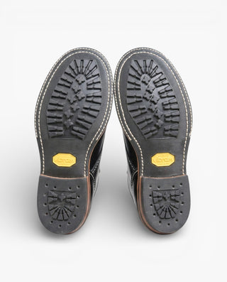 Short - face Leather Motorcycle Boots 7301 - Brake House - VIBRAM sole - 9