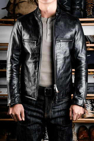 J - 100 Single Rider Racing Jacket - Brake House - Black - 11