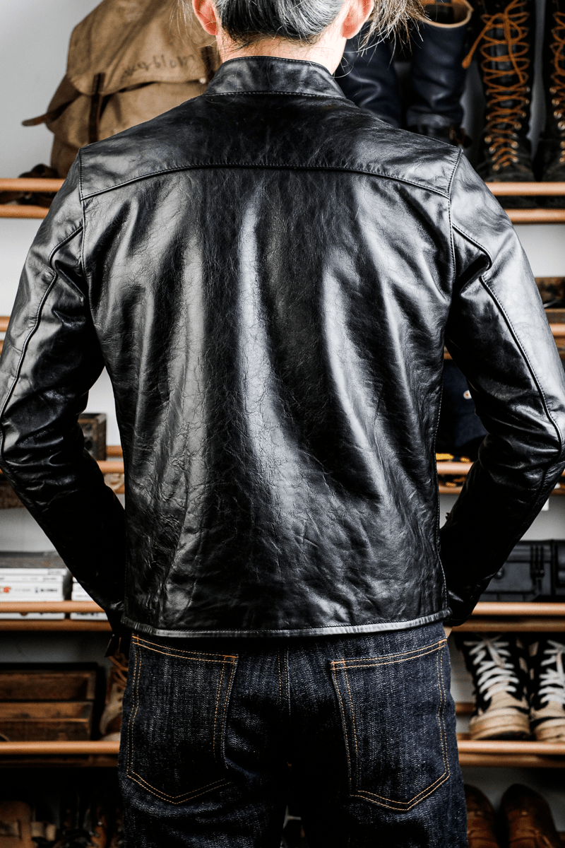 J-100 Single Rider Racing Jacket | Brake House - Men's Leather Jacket J-100 Single Rider Racing Jacket | Brake House - Men's Leather Jacket