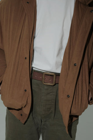 Garrison Heavy Leather Belt - Brake House - 100cm(W29–30) - 18