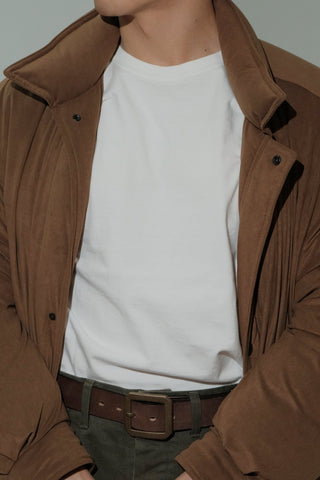 Garrison Heavy Leather Belt - Brake House - 100cm(W29–30) - 19