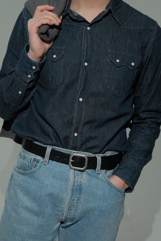 Garrison Refined Leather Belt - Brake House - 90cm(W25–26) - 15