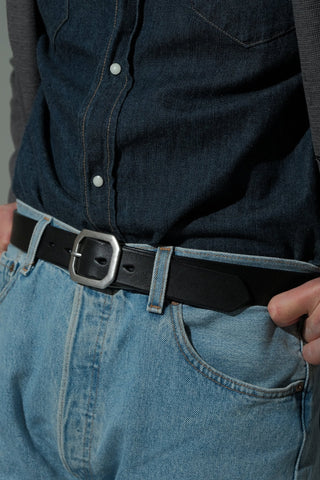 Garrison Refined Leather Belt - Brake House - 90cm(W25–26) - 11