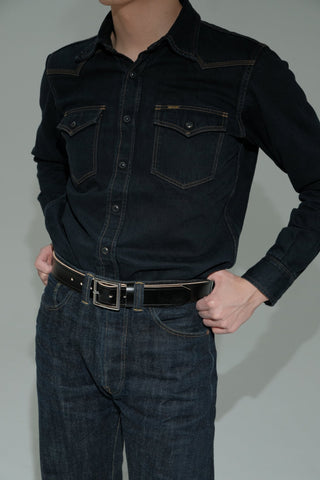 Garrison Tea - core Leather Belt - Brake House - 90cm(W25–26) - 19