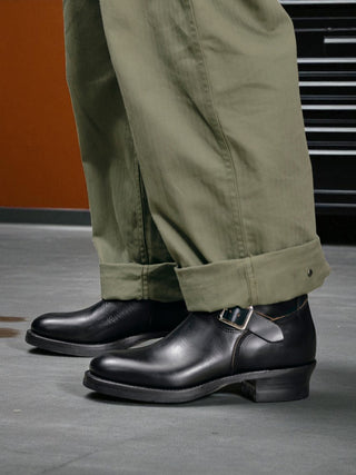 Leather Engineer Boots 3450 - Brake House - Black - 13