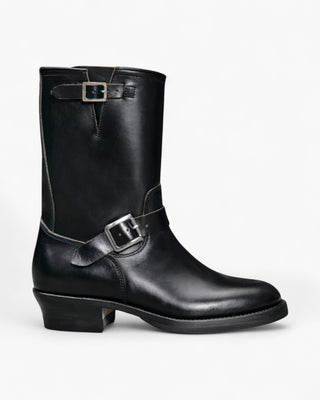 Leather Engineer Boots 3450-Brake House-Black-4