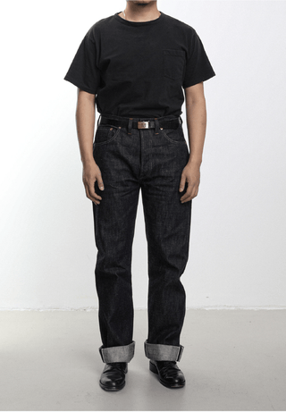 Lot. 801 1946 14.5oz Raw Selvedge Denim - Brake House - Indigo - 2