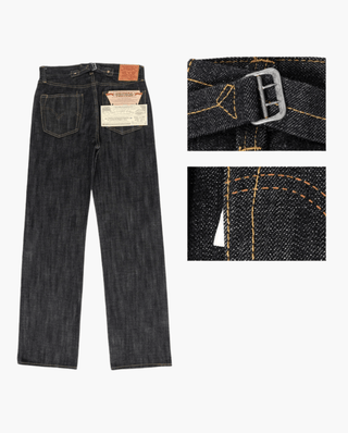 Mackinnon Edition 1940s 14.5oz Raw Selvedge Denim - Brake House - Indigo - 2