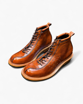 Vintage brown boots 8175