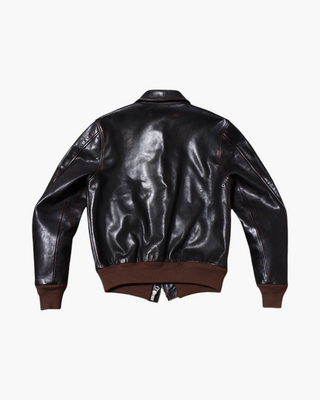 Tea core horsehide A-2 jacket V. Hilts