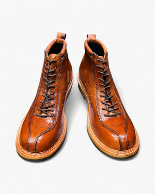 Vintage brown boots 8175