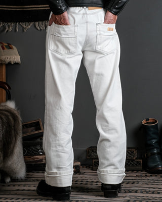 Lot. 2421 15oz Double Knee White Denim