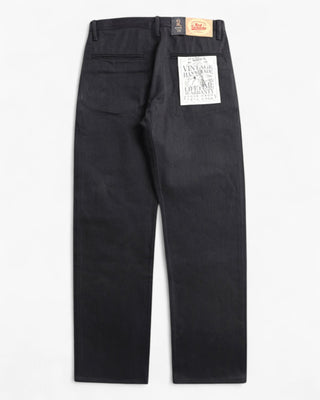 14.5oz Double Dyed Denim Field Chino - Black