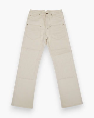 14.7oz Double Knee Off-White Selvedge Denim