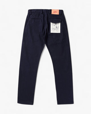 14oz Double Dyed Denim Field Chino - Blue Black